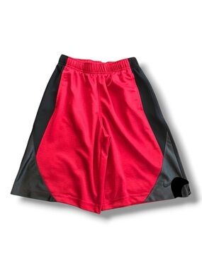 NIKE Boys Red & Black Avalanche 2.0 Dri-Fit Shorts